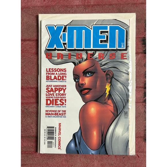 X-Men Universe #1, 2, 3, 4 (1999 Marvel) Lot of 4 Wolverine, Storm, Cyclopes - Picture 4 of 5